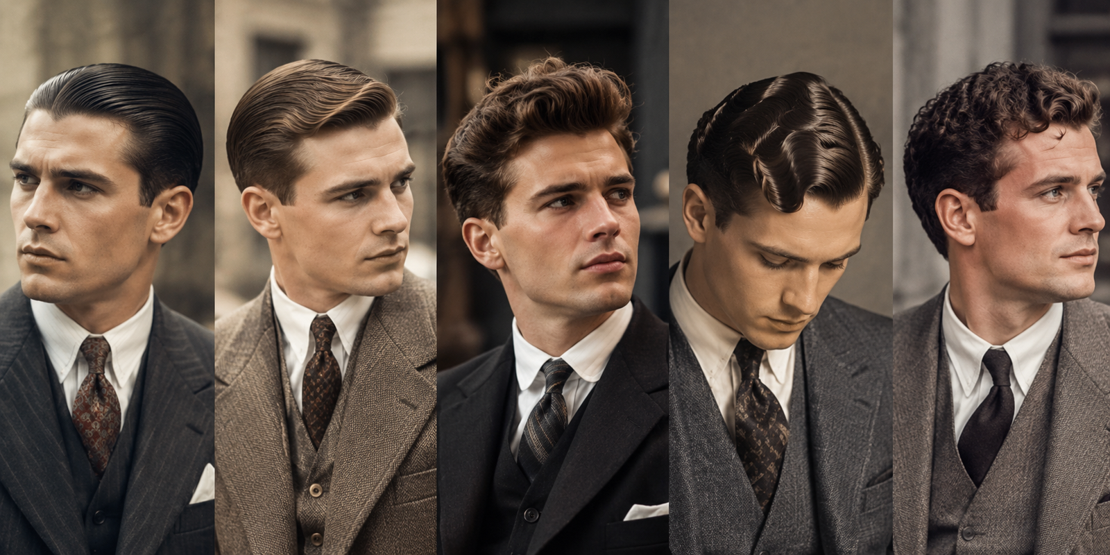 Mens hairstyles in the 1920s