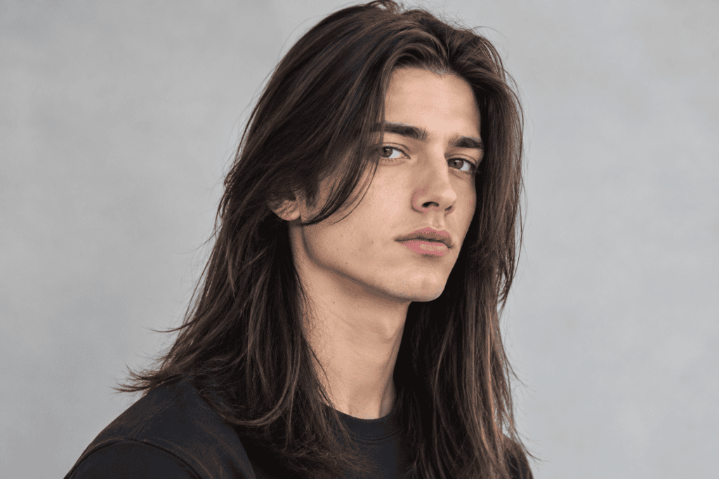 long hairstyles for men