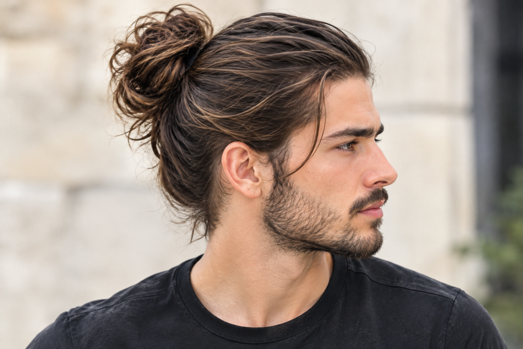 long hairstyles for men